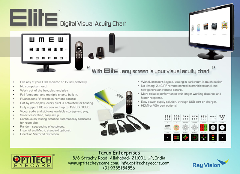 Elite Digital Visual Acuity Chart